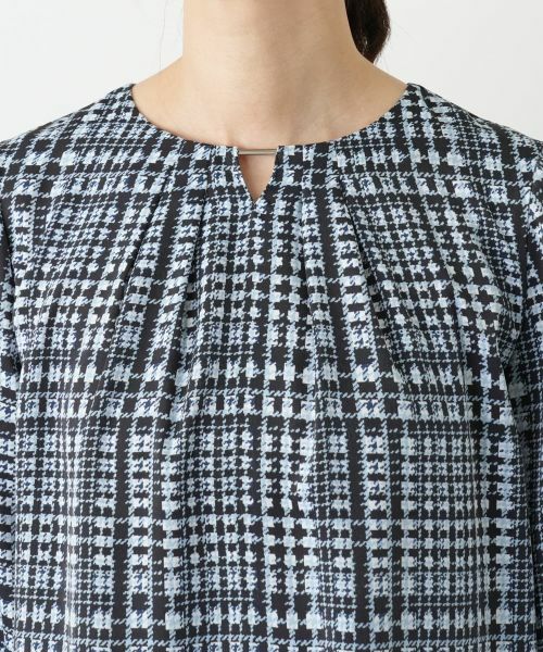 Leilian / レリアン シャツ・ブラウス | グレンチェックブラウス | 詳細10