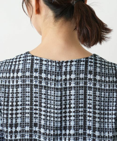 Leilian / レリアン シャツ・ブラウス | グレンチェックブラウス | 詳細11