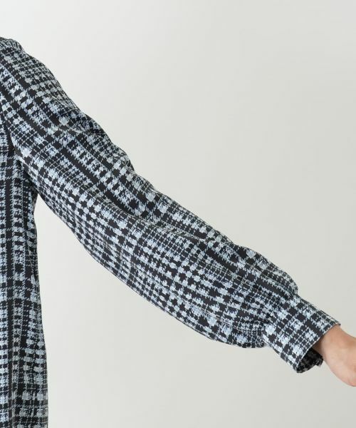 Leilian / レリアン シャツ・ブラウス | グレンチェックブラウス | 詳細13