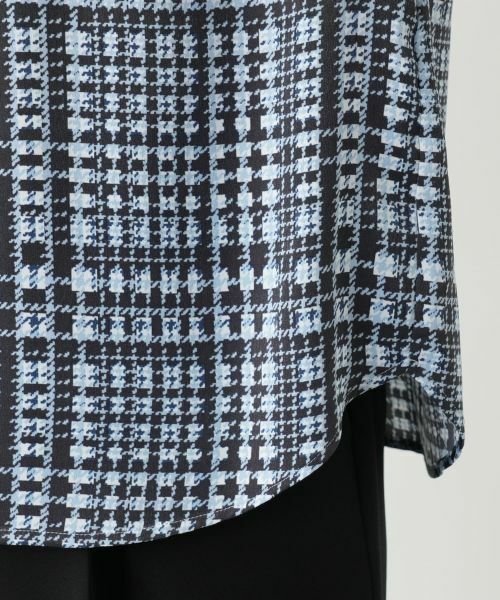 Leilian / レリアン シャツ・ブラウス | グレンチェックブラウス | 詳細15