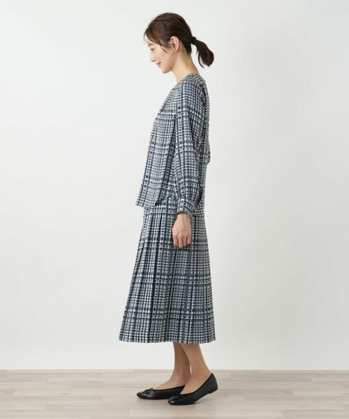 Leilian / レリアン シャツ・ブラウス | グレンチェックブラウス | 詳細5