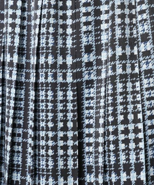 Leilian / レリアン ロング・マキシ丈スカート | グレンチェックプリーツスカート | 詳細16