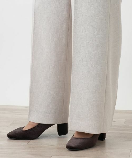 Leilian / レリアン その他パンツ | センタープレスワイドパンツ | 詳細11