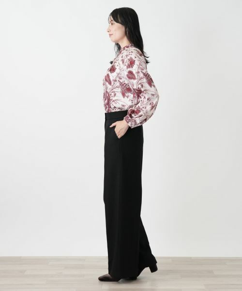 Leilian / レリアン その他パンツ | センタープレスワイドパンツ | 詳細2