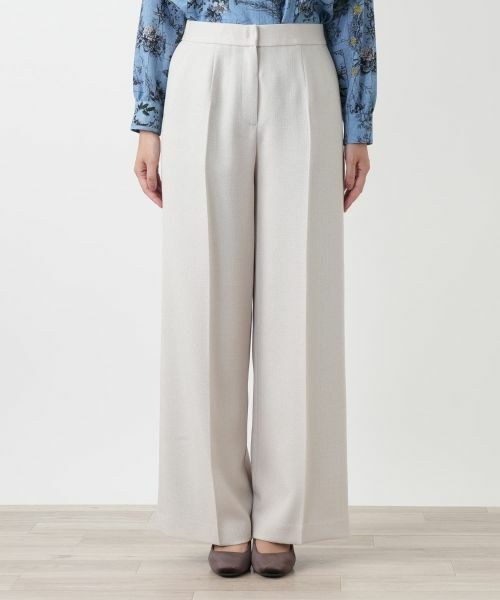 Leilian / レリアン その他パンツ | センタープレスワイドパンツ | 詳細7