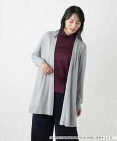 Leilian / レリアン カーディガン・ボレロ | ラメロングカーディガン