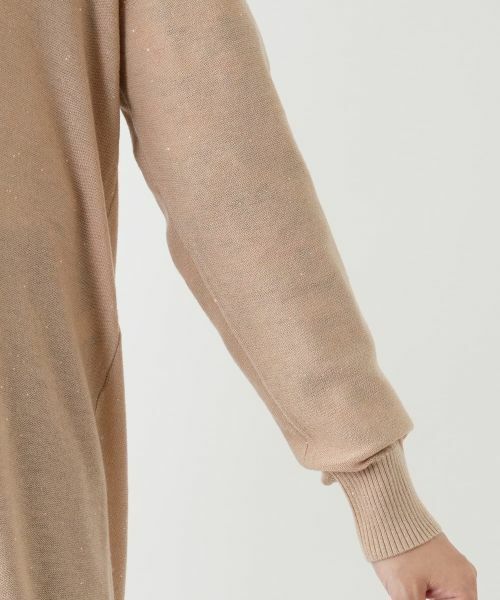 Leilian / レリアン カーディガン・ボレロ | ラメロングカーディガン | 詳細12