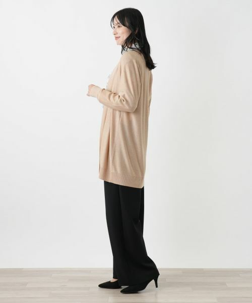 Leilian / レリアン カーディガン・ボレロ | ラメロングカーディガン | 詳細5