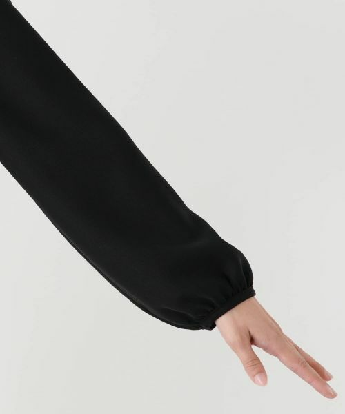 Leilian / レリアン シャツ・ブラウス | フラワー柄切替ブラウス | 詳細9