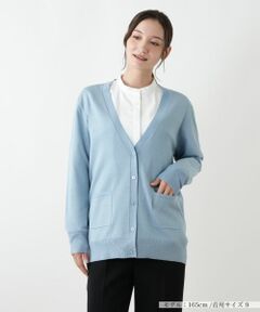 Leilian / レリアン カーディガン・ボレロ | Vネックカーディガン【25年10月カタログ】