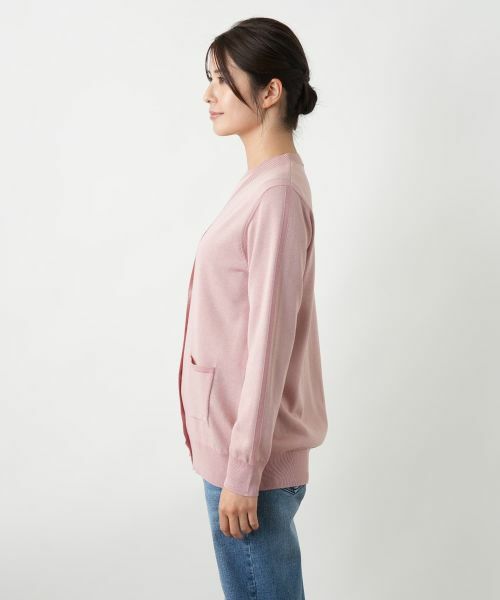 Leilian / レリアン カーディガン・ボレロ | Vネックカーディガン【25年10月カタログ】 | 詳細1