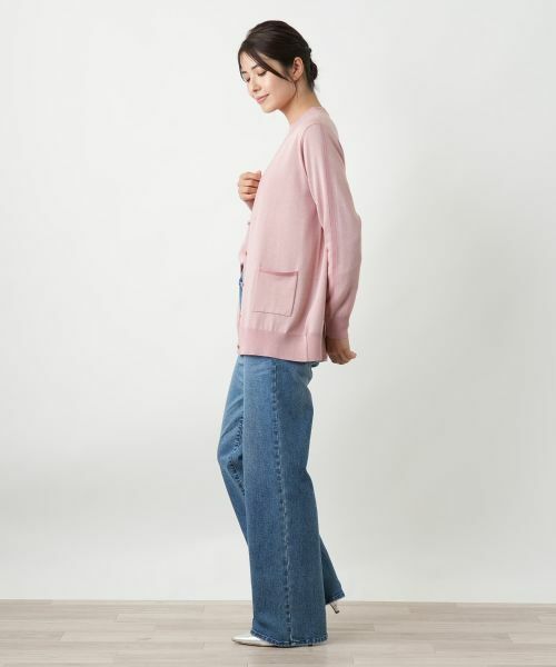 Leilian / レリアン カーディガン・ボレロ | Vネックカーディガン【25年10月カタログ】 | 詳細10