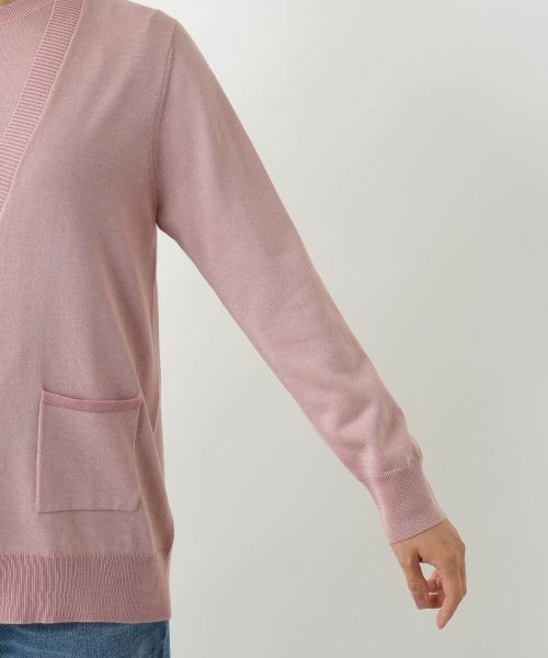 Leilian / レリアン カーディガン・ボレロ | Vネックカーディガン【25年10月カタログ】 | 詳細5