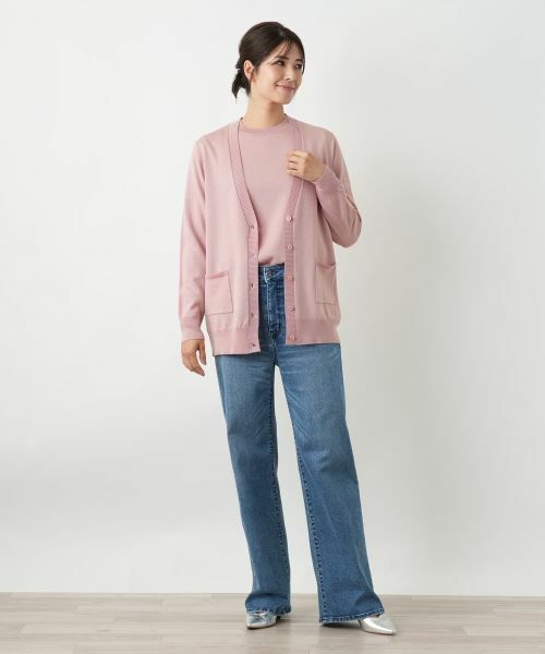 Leilian / レリアン カーディガン・ボレロ | Vネックカーディガン【25年10月カタログ】 | 詳細9