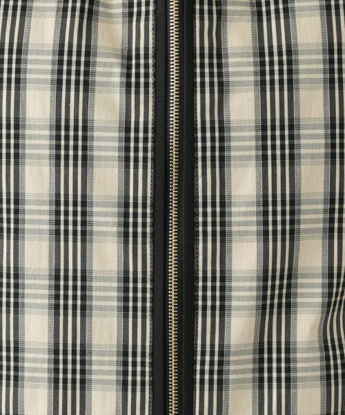 Leilian / レリアン その他アウター | チェックフーデッドコート | 詳細19