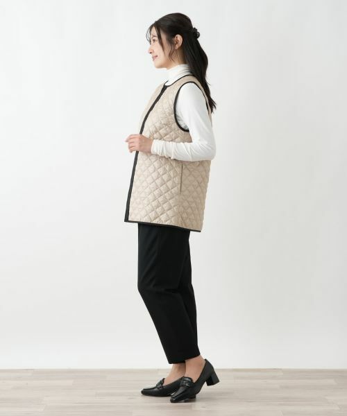 Leilian / レリアン その他アウター | チェックフーデッドコート | 詳細21