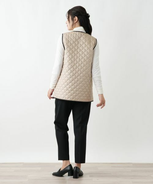 Leilian / レリアン その他アウター | チェックフーデッドコート | 詳細22