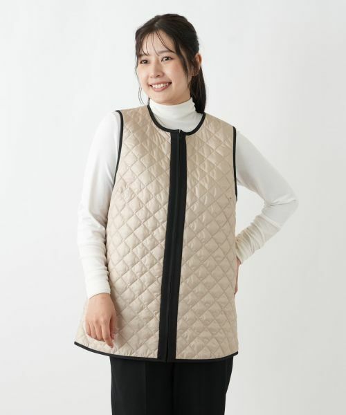 Leilian / レリアン その他アウター | チェックフーデッドコート | 詳細23