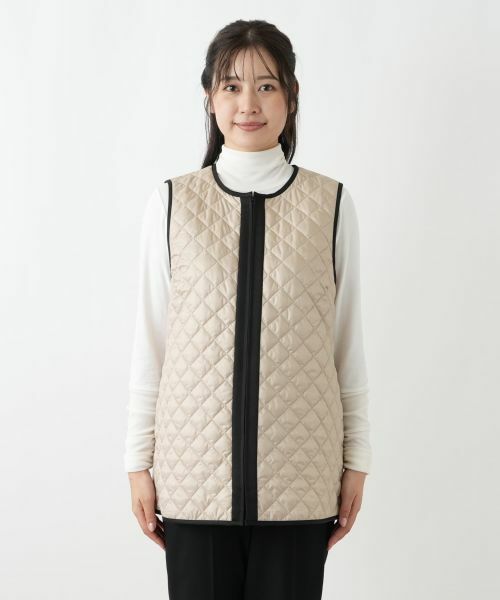 Leilian / レリアン その他アウター | チェックフーデッドコート | 詳細24