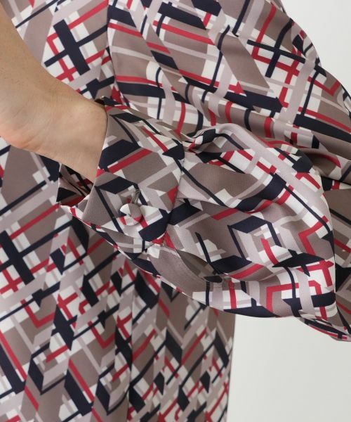 Leilian / レリアン シャツ・ブラウス | チェックボウタイブラウス【RATTI】 | 詳細10