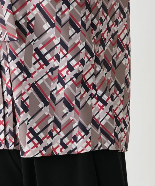 Leilian / レリアン シャツ・ブラウス | チェックボウタイブラウス【RATTI】 | 詳細11