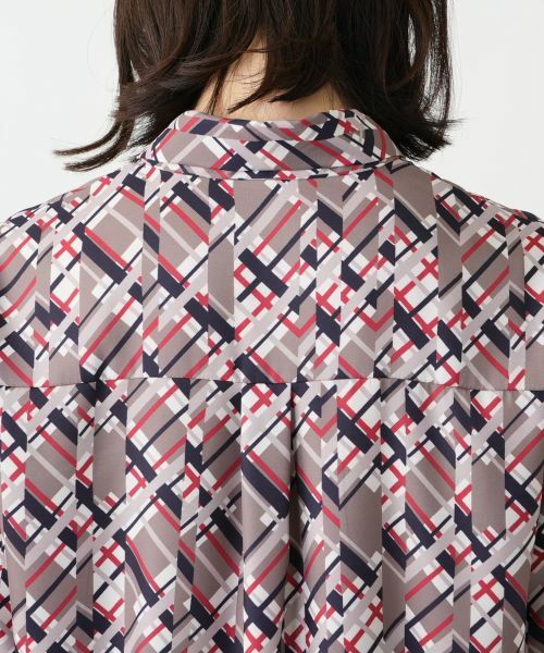Leilian / レリアン シャツ・ブラウス | チェックボウタイブラウス【RATTI】 | 詳細8