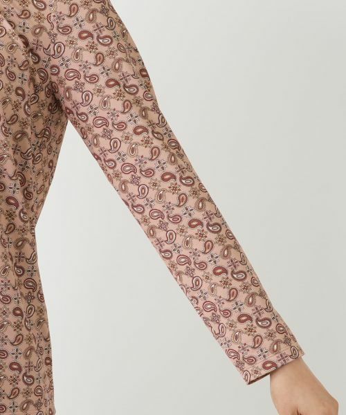 Leilian / レリアン カットソー | ペイズリーハイネックカットソー | 詳細13