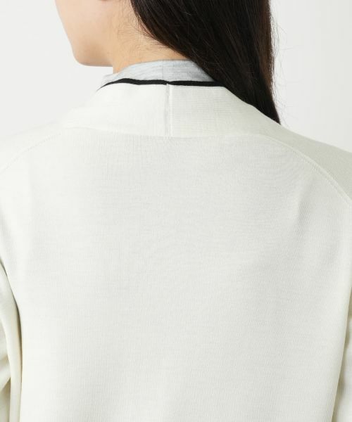 Leilian / レリアン カーディガン・ボレロ | ノーボタンカーディガン | 詳細11