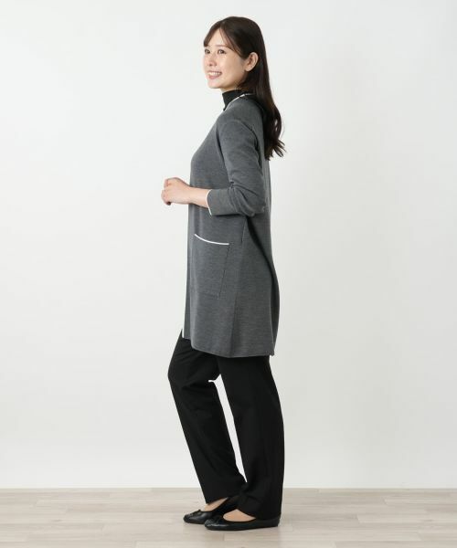 Leilian / レリアン カーディガン・ボレロ | ノーボタンカーディガン | 詳細2