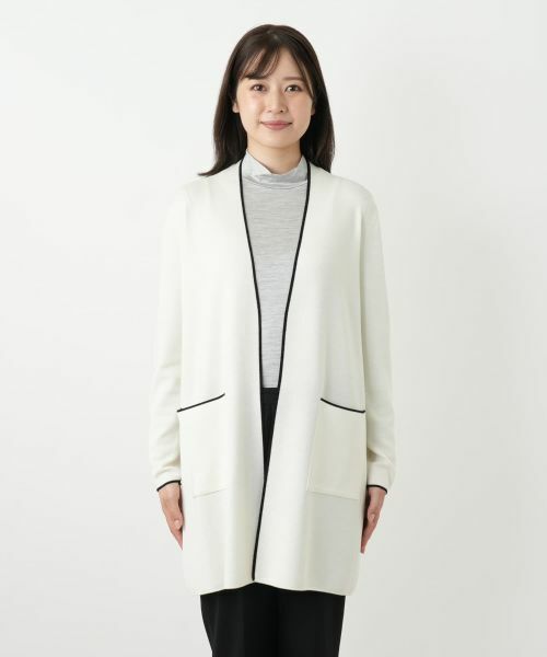 Leilian / レリアン カーディガン・ボレロ | ノーボタンカーディガン | 詳細7