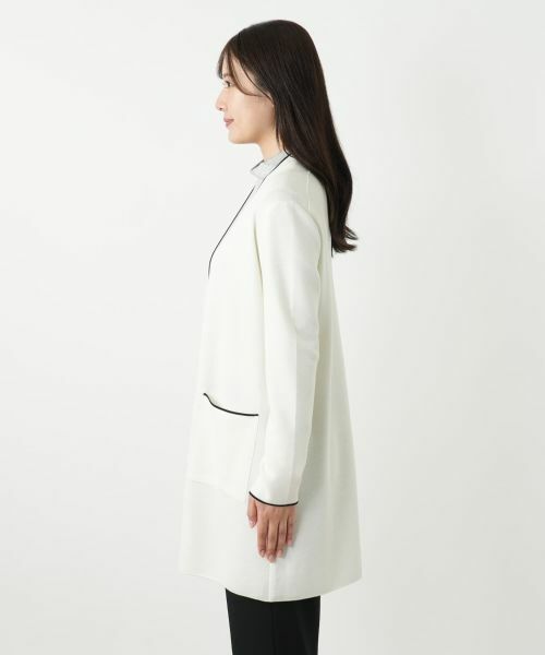 Leilian / レリアン カーディガン・ボレロ | ノーボタンカーディガン | 詳細8