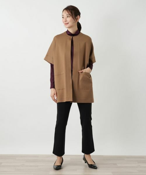 Leilian / レリアン テーラードジャケット | マント風ジャケット【25年9月カタログ】 | 詳細16