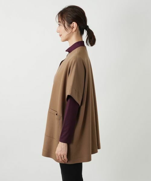 Leilian / レリアン テーラードジャケット | マント風ジャケット【25年9月カタログ】 | 詳細20