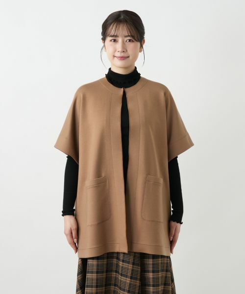 Leilian / レリアン テーラードジャケット | マント風ジャケット【25年9月カタログ】 | 詳細4
