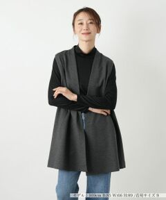 Leilian / レリアン テーラードジャケット | ノーボタンベスト