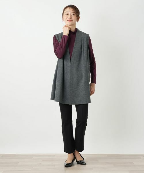 Leilian / レリアン テーラードジャケット | フレアベスト | 詳細1