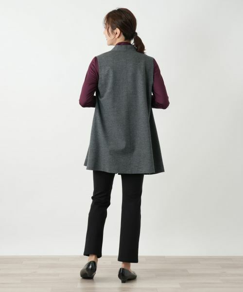 Leilian / レリアン テーラードジャケット | フレアベスト | 詳細3