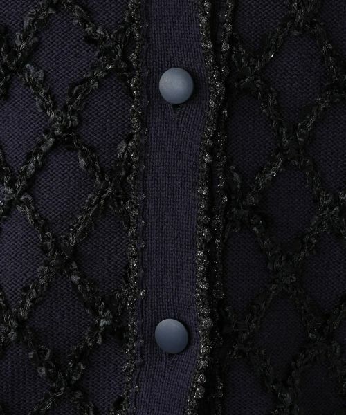 Leilian / レリアン テーラードジャケット | 格子柄ニットベスト【ROCHAS Premiere】 | 詳細11