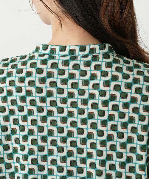 Leilian / レリアン カットソー | プリントバンドカラートップス【ROCHAS Premiere】 | 詳細8