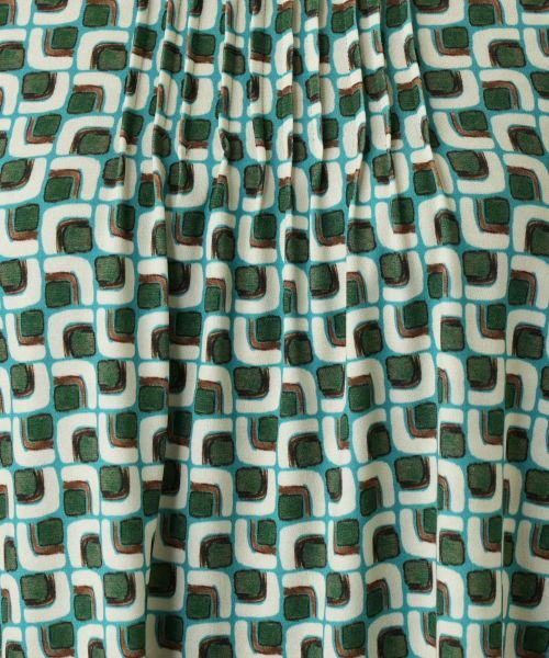 Leilian / レリアン カットソー | プリントピンタックブラウス【ROCHAS Premiere】 | 詳細11