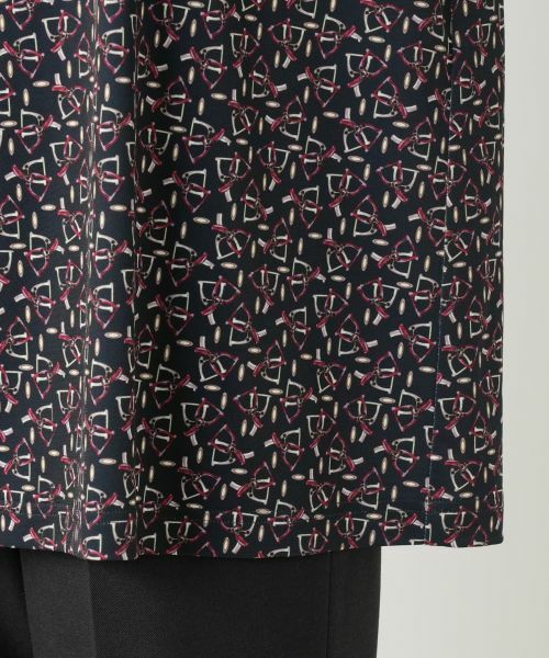 Leilian / レリアン カットソー | プリントチュニックブラウス【ROCHAS Premiere】 | 詳細10