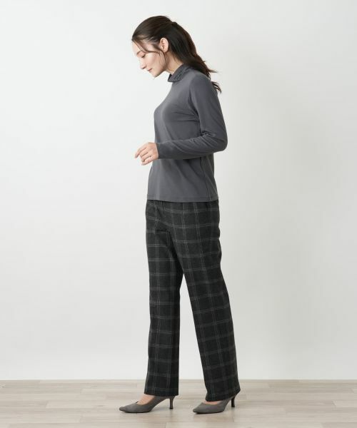 Leilian / レリアン カットソー | ハイネックカットソー【ROCHAS Premiere】 | 詳細2