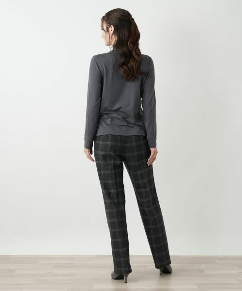 Leilian / レリアン カットソー | ハイネックカットソー【ROCHAS Premiere】 | 詳細3