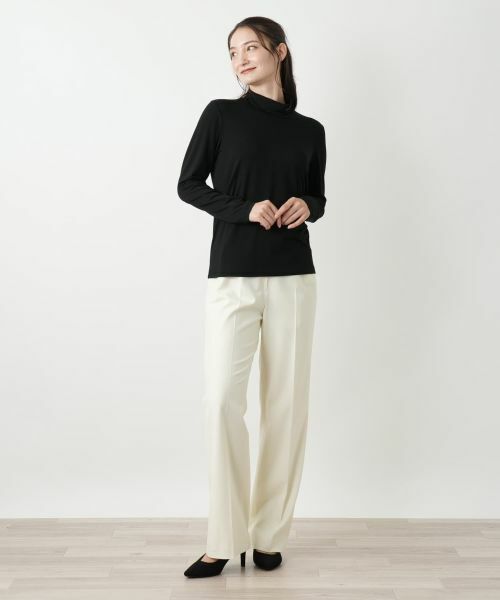 Leilian / レリアン カットソー | ハイネックカットソー【ROCHAS Premiere】 | 詳細4