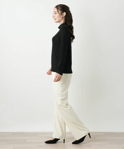 Leilian / レリアン カットソー | ハイネックカットソー【ROCHAS Premiere】 | 詳細5