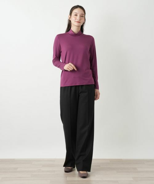 Leilian / レリアン カットソー | ハイネックカットソー【ROCHAS Premiere】 | 詳細7