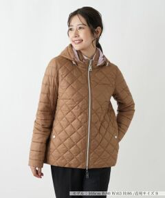 Leilian / レリアン テーラードジャケット | 中わたリバーシブルフーデッドジャケット