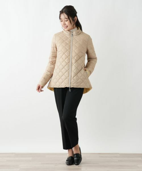 Leilian / レリアン テーラードジャケット | 中わたリバーシブルフーデッドジャケット | 詳細14