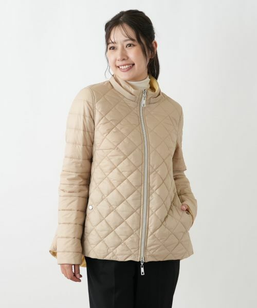 Leilian / レリアン テーラードジャケット | 中わたリバーシブルフーデッドジャケット | 詳細17