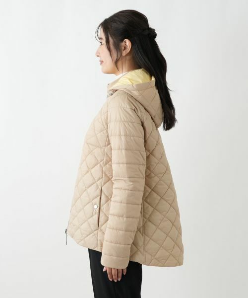 Leilian / レリアン テーラードジャケット | 中わたリバーシブルフーデッドジャケット | 詳細21